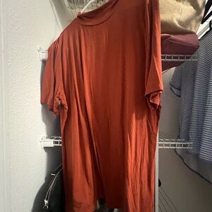 Ava & Viv Rust Blouse